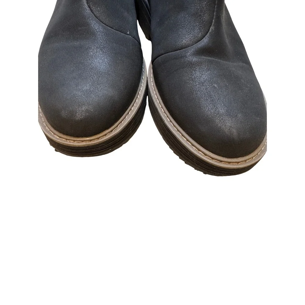 Teva Black Waterproof Chelsea Boots Platform Lug Sole Women's US‎ 9.5 eu 40.5